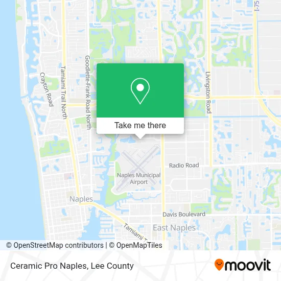 Ceramic Pro Naples map