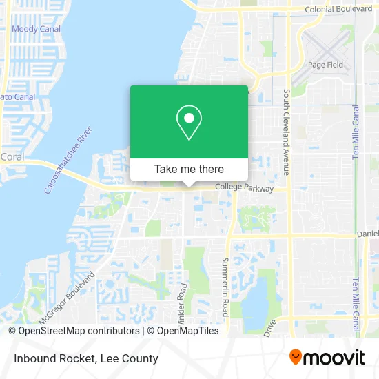 Inbound Rocket map