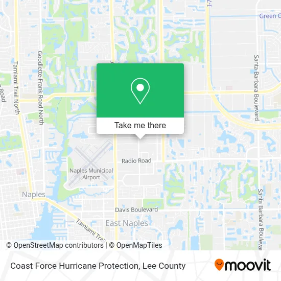 Coast Force Hurricane Protection map