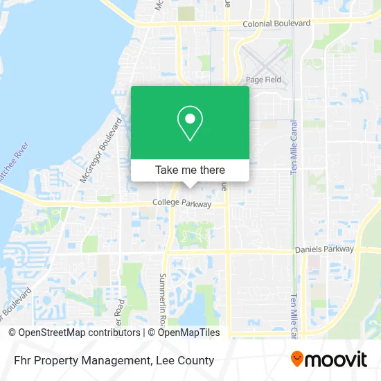 Fhr Property Management map