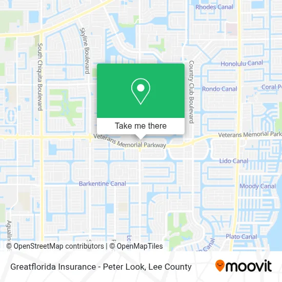 Greatflorida Insurance - Peter Look map