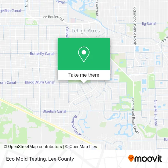 Eco Mold Testing map