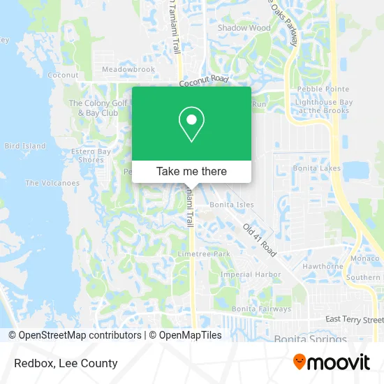 Redbox map