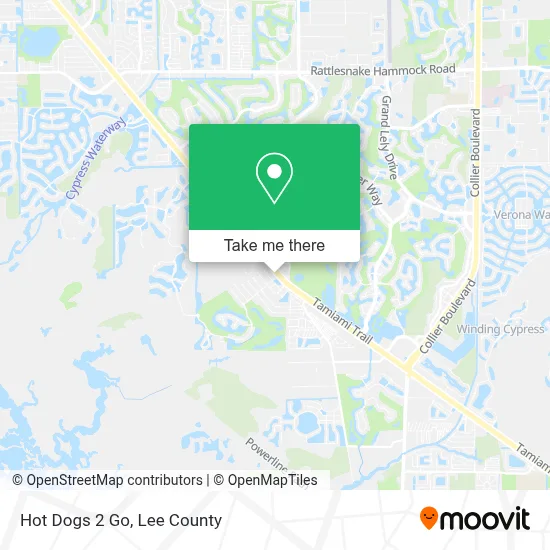 Hot Dogs 2 Go map