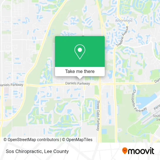 Sos Chiropractic map