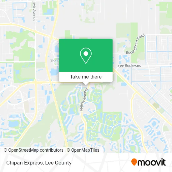 Chipan Express map