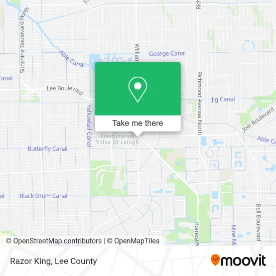 Razor King map