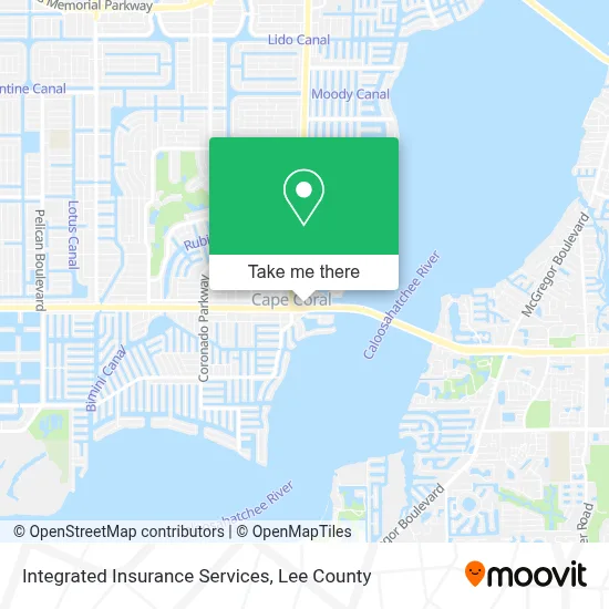 Integrated Insurance Services map