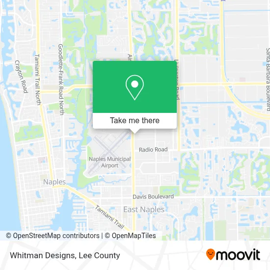 Whitman Designs map