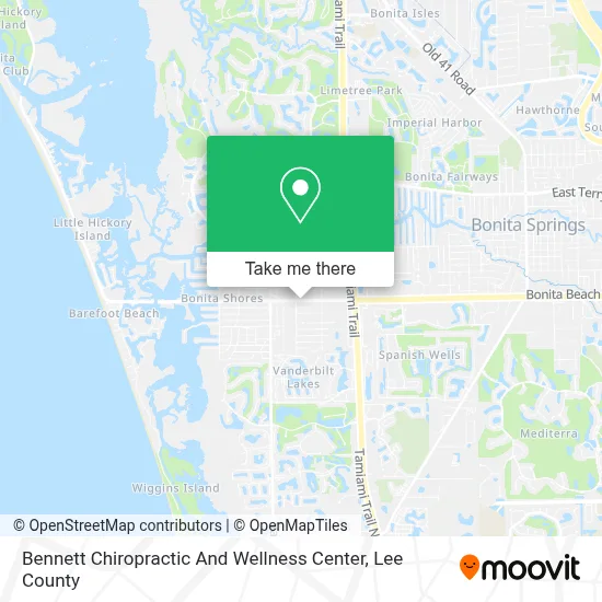Bennett Chiropractic And Wellness Center map