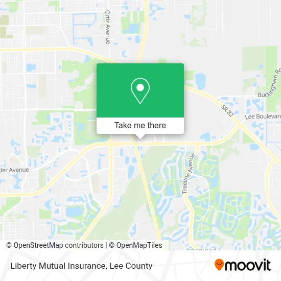 Liberty Mutual Insurance map
