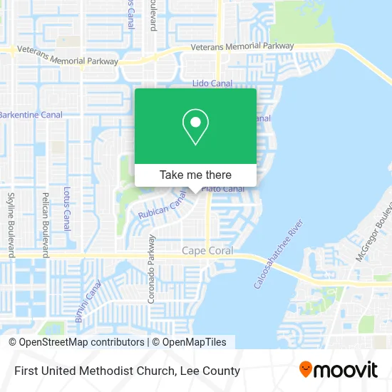First United Methodist Church map