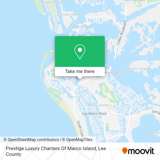 Prestige Luxury Charters Of Marco Island map