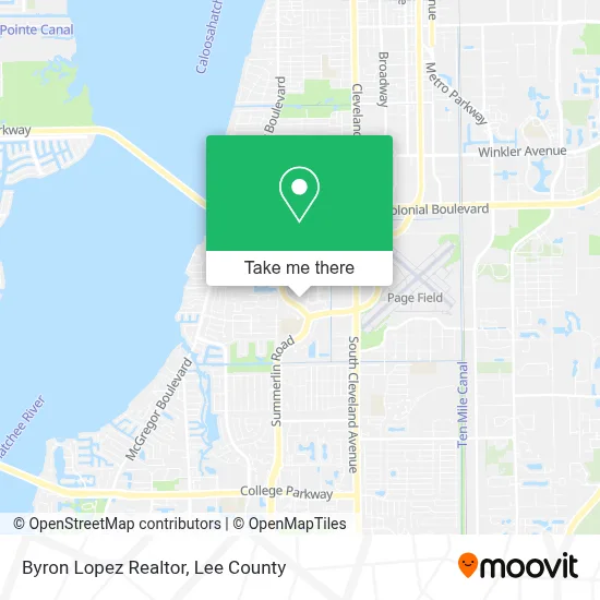 Byron Lopez Realtor map