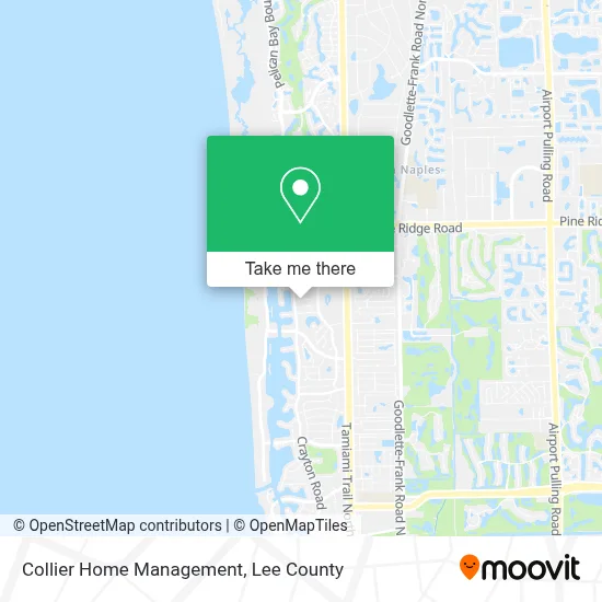 Collier Home Management map