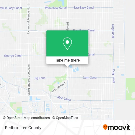 Redbox map
