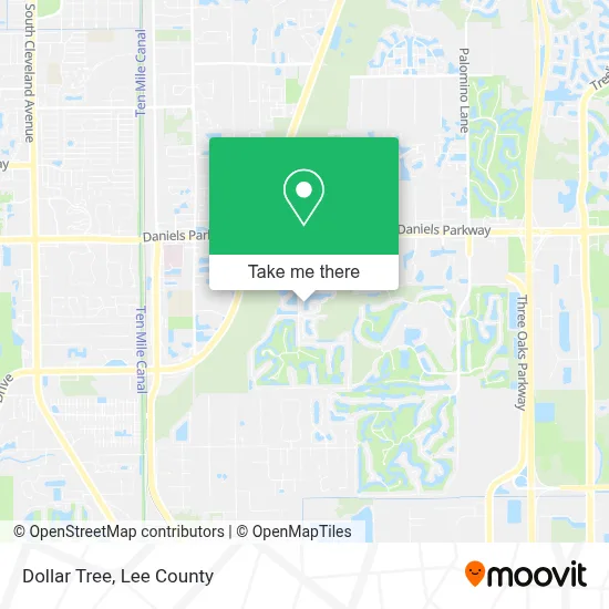 Dollar Tree map