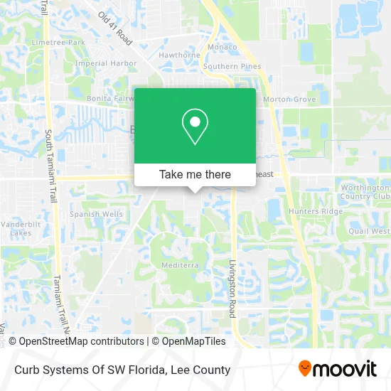 Curb Systems Of SW Florida map