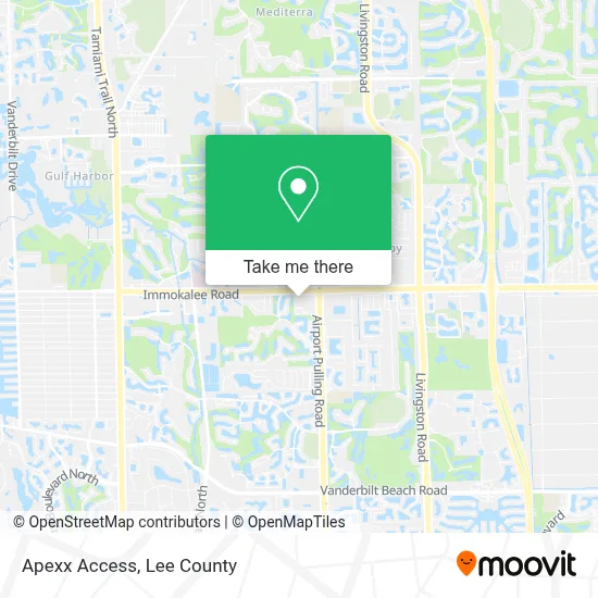 Apexx Access map