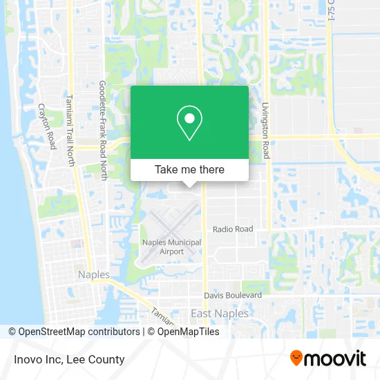 Inovo Inc map