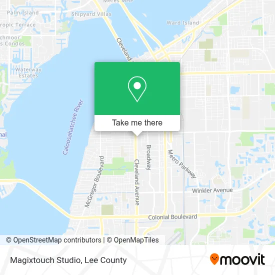 Magixtouch Studio map