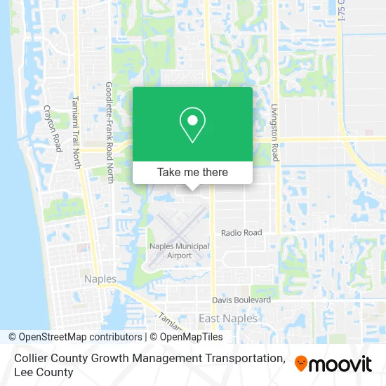 Collier County Growth Management Transportation map