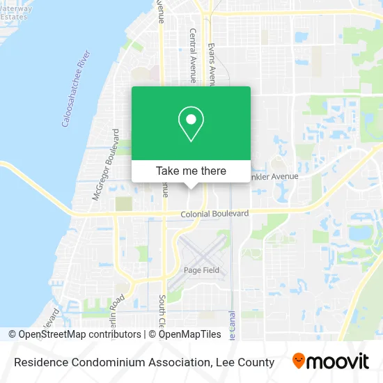 Residence Condominium Association map