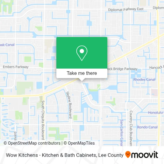 Wow Kitchens - Kitchen & Bath Cabinets map