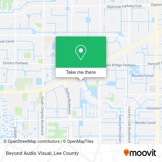 Beyond Audio Visual map