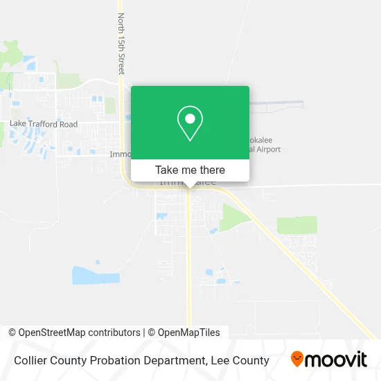 Collier County Probation Department map