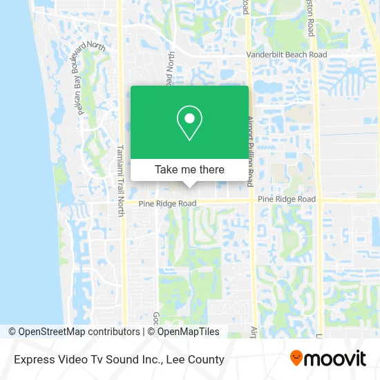 Express Video Tv Sound Inc. map