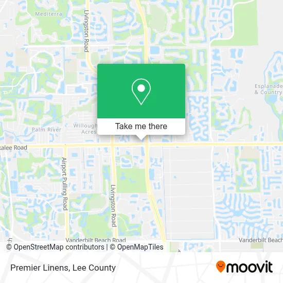Premier Linens map