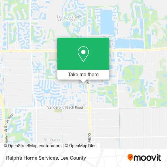 Ralph's Home Services map