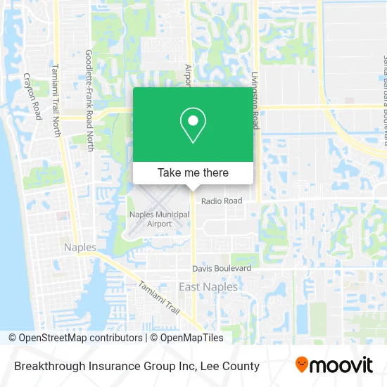 Breakthrough Insurance Group Inc map