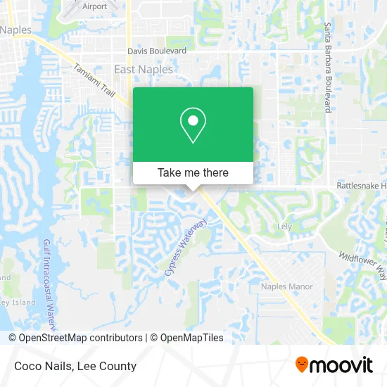 Coco Nails map