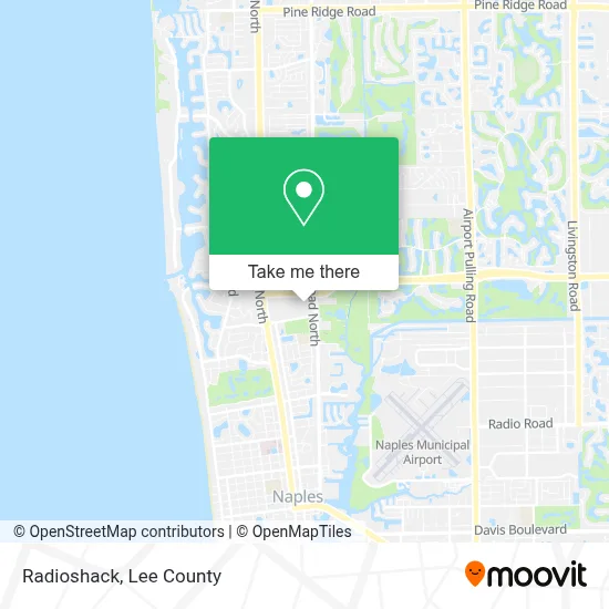 Radioshack map