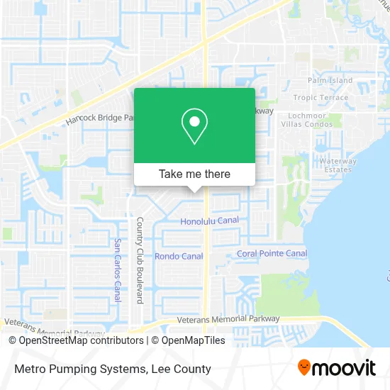 Metro Pumping Systems map