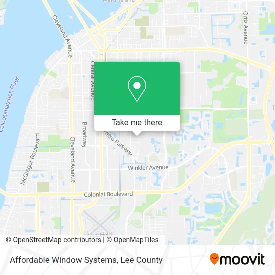 Affordable Window Systems map