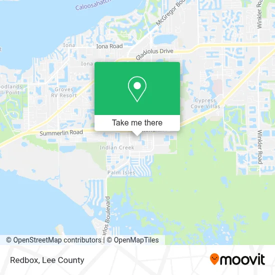 Redbox map