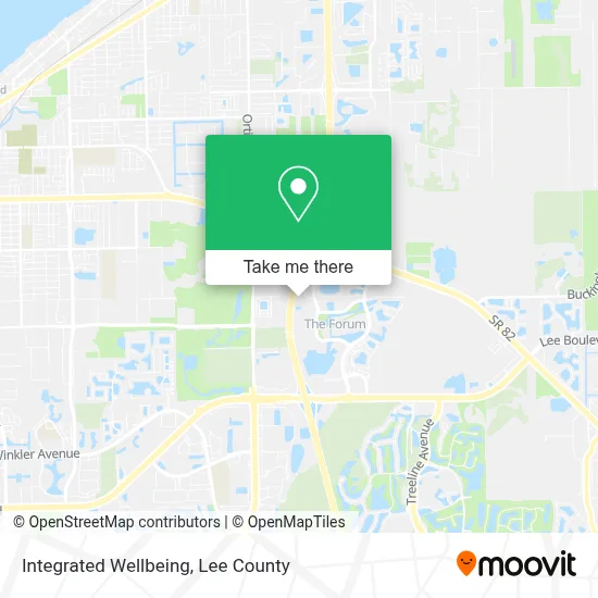 Integrated Wellbeing map