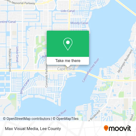 Max Visual Media map
