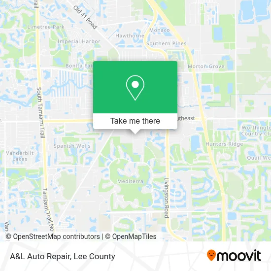 A&L Auto Repair map