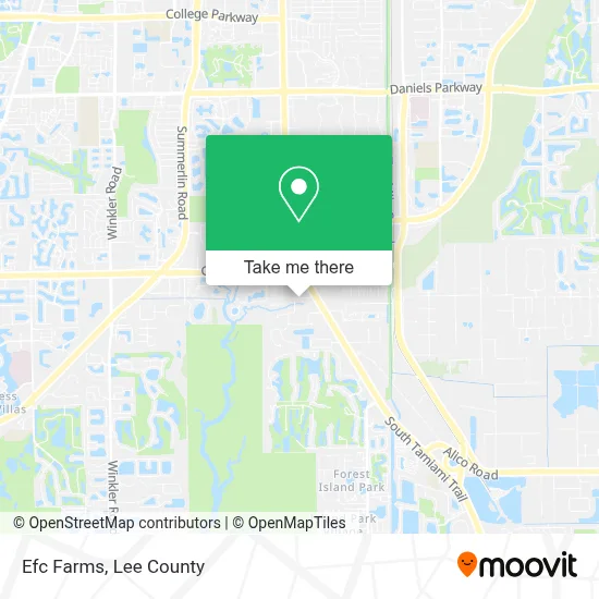 Efc Farms map