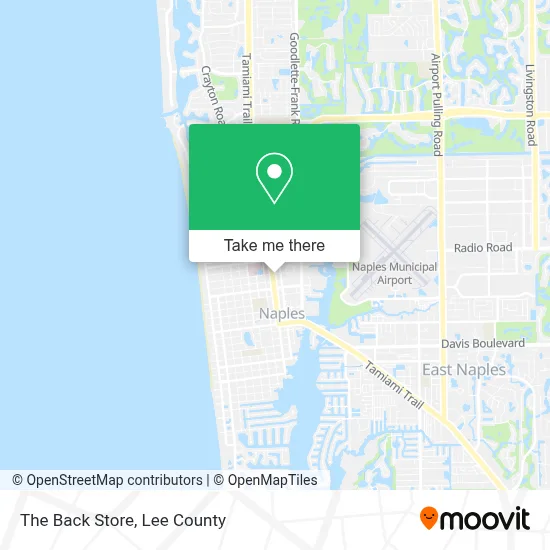 The Back Store map