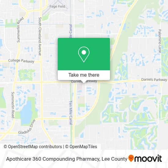 Apothicare 360 Compounding Pharmacy map