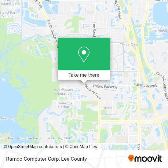 Ramco Computer Corp map