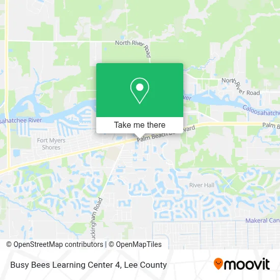 Busy Bees Learning Center 4 map