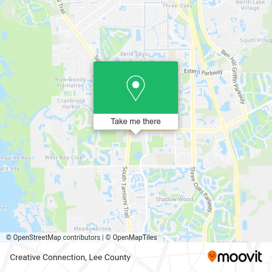Creative Connection map