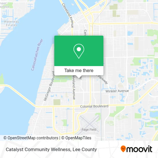 Catalyst Community Wellness map