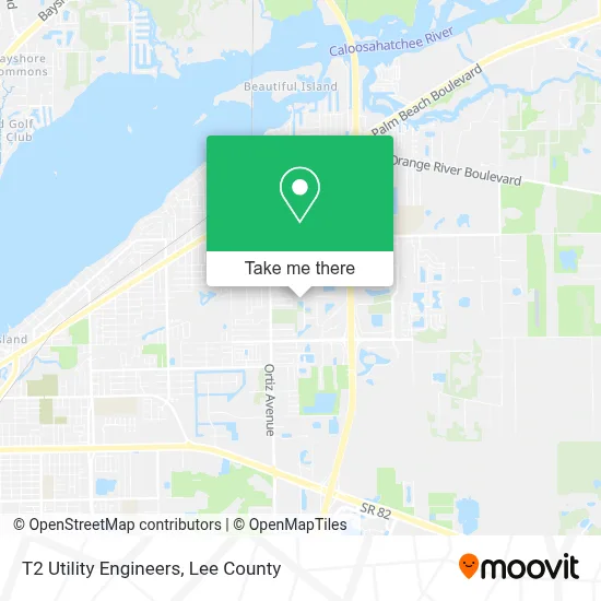 T2 Utility Engineers map